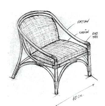 rattan chair